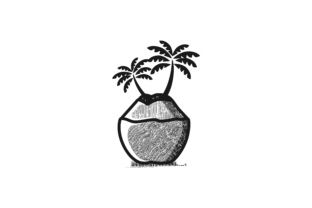 312x208 Coconut Tree Logo Graphic