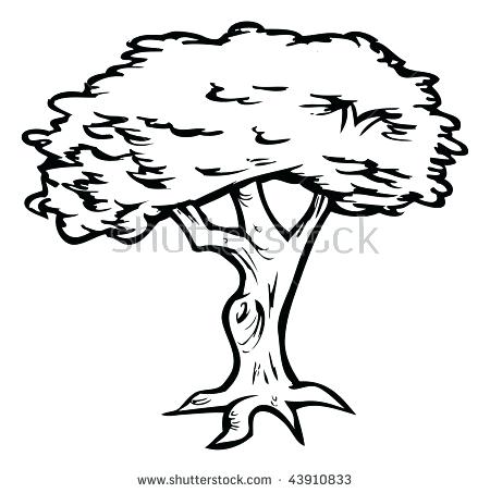 450x453 Tree Stencil Outline For Pumpkin Carving Tree Stencil Outline