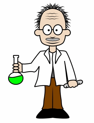 325x425 Drawing A Cartoon Scientist