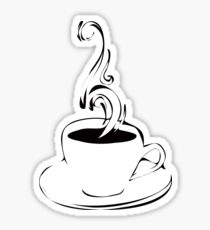 210x230 Coffee Art Drawing Stickers Redbubble