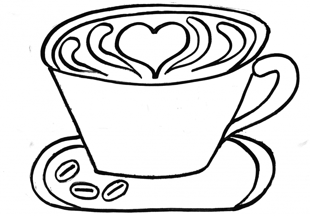 1000x697 Diy Coffee Art Acrylics On Canvas