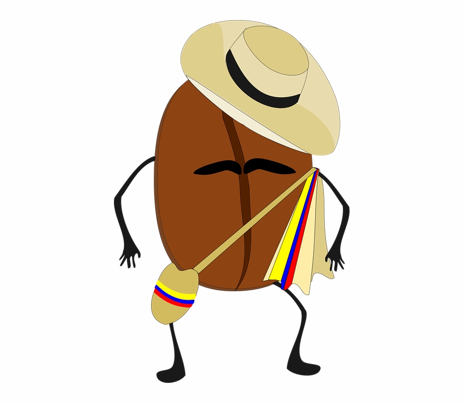 920x800 coffee bean coffee hat anthropomorphism cartoon