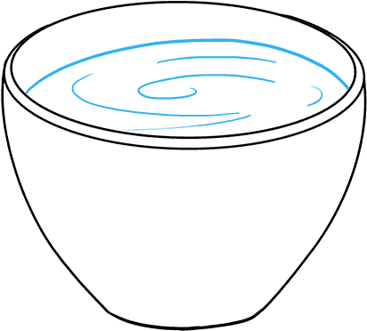 412x372 Hd How To Draw Coffee Cup