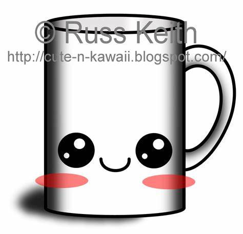 474x457 How To Draw A Coffee Mug Cute Coffee Cup Drawing How To Draw