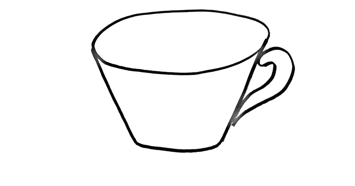 Coffee Cup Drawing | Free download on ClipArtMag