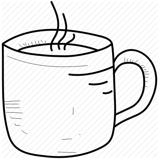 512x512 Coffee Cup Drawing Transparent Png Clipart Free Download