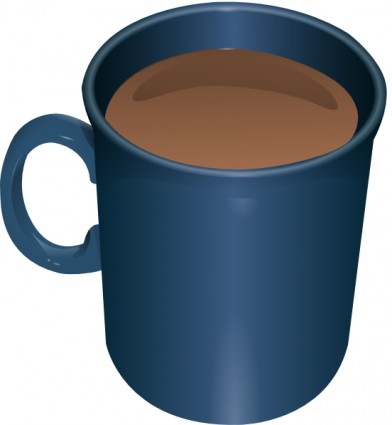 392x425 Coffee Cup Coffee Mug Clip Art Free Vector In Open Office Drawing