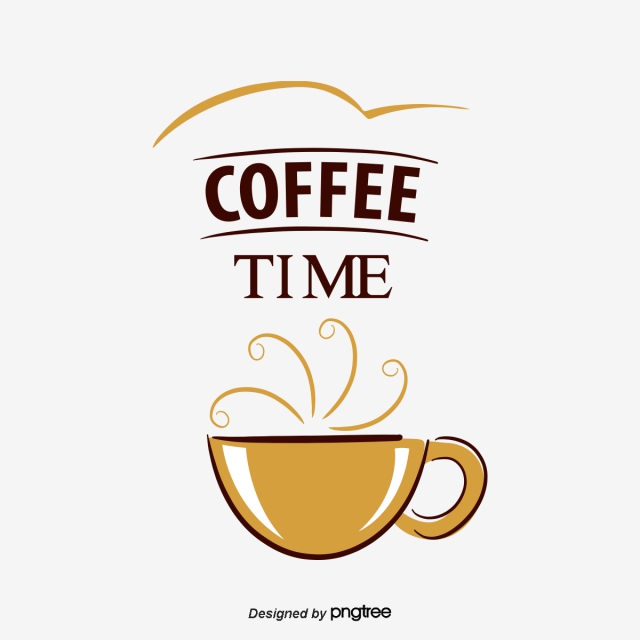 640x640 Coffee Hand Drawing, Coffee Time, English Font, Hand Drawn Pattern