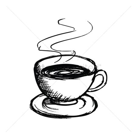 450x450 Free Coffee Drawing Stock Vectors Stockunlimited