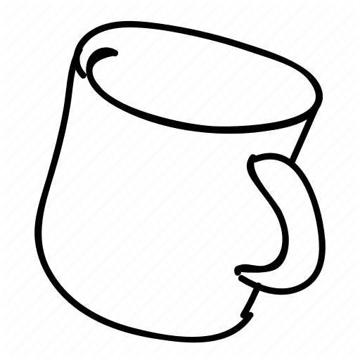 512x512 Coffee, Cup, Doodle, Drawing, Drink, Hand Drawn, Mug Icon