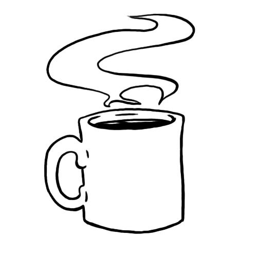 500x500 Coffee Mug Drawing Image Drawing Skill