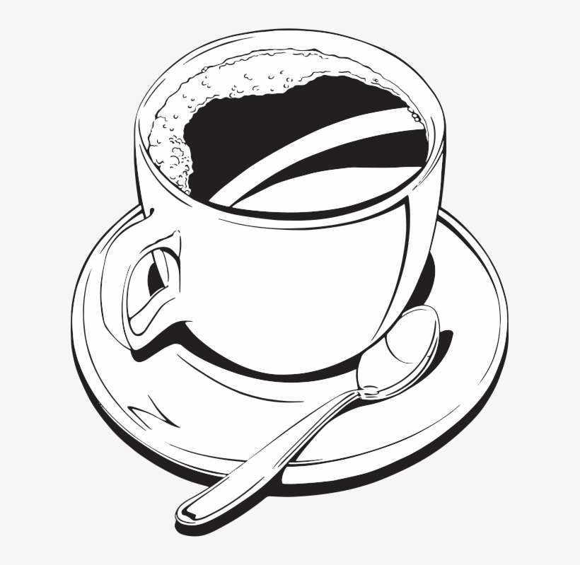 820x799 Vector Swirl Clipart Coffee