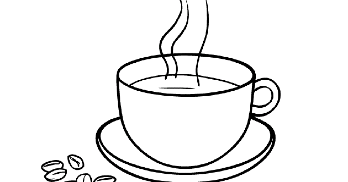 1200x630 Collection Of 'coffee Cup Drawing Free' Download More Than
