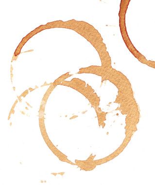 319x380 coffee stain artwork kitchen art