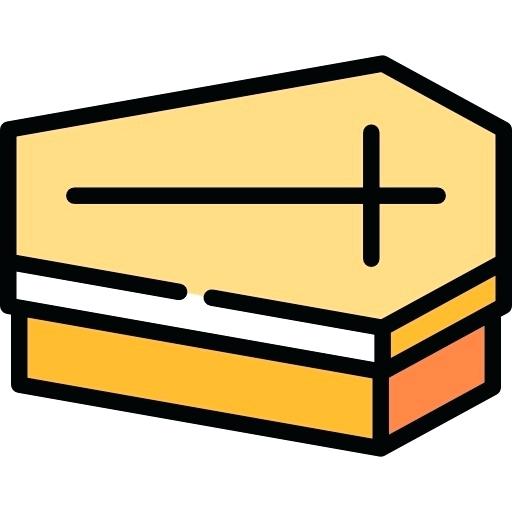 512x512 Creepy Coffin Template Paper Toys Templates And Cards Free
