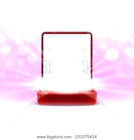 450x470 jewelry box template trapezoid coffin