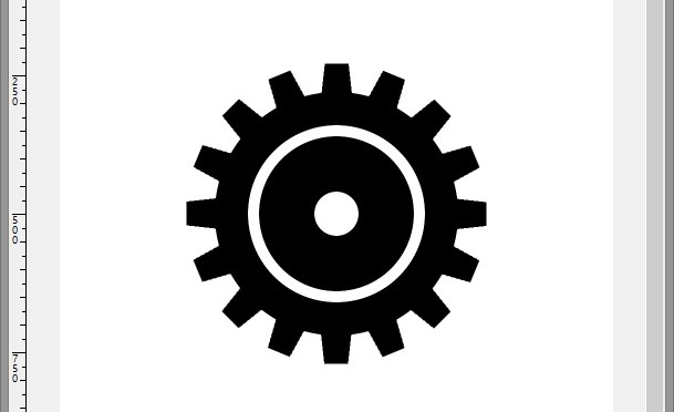 609x372 making a cog wheel in gimp