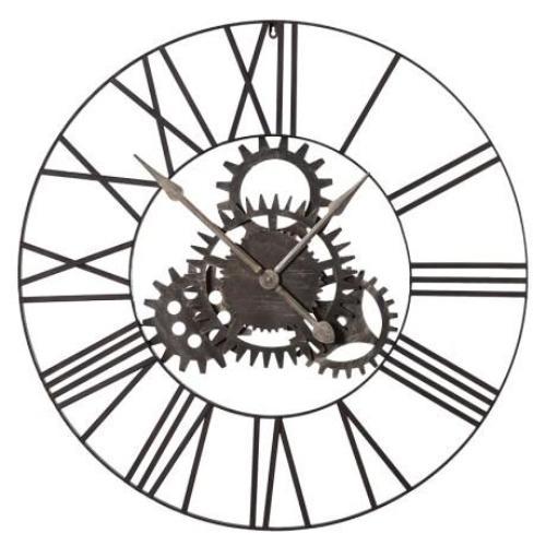 500x500 metal cog clock