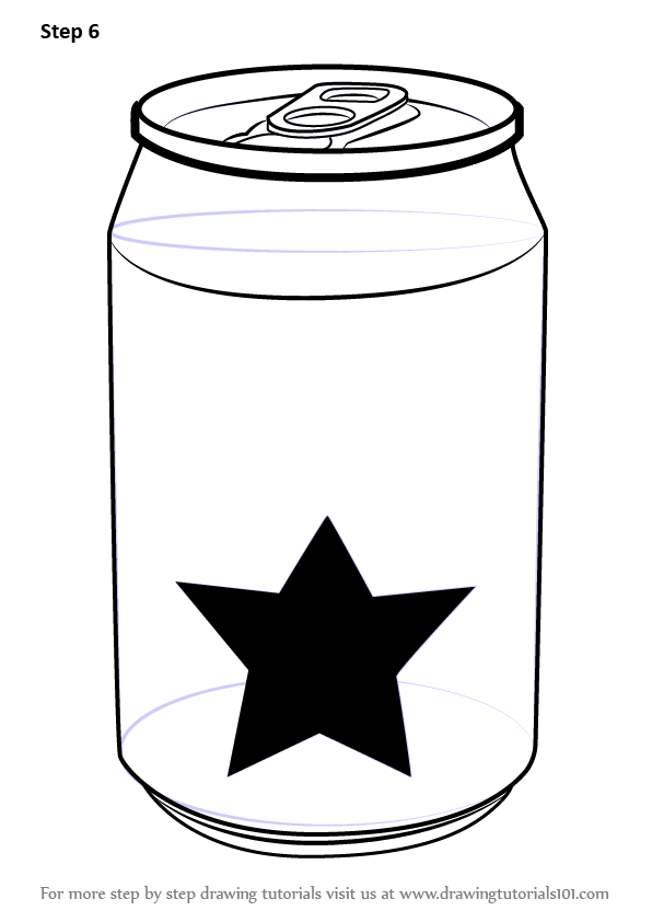 596x842 Learn How To Draw A Soda Can