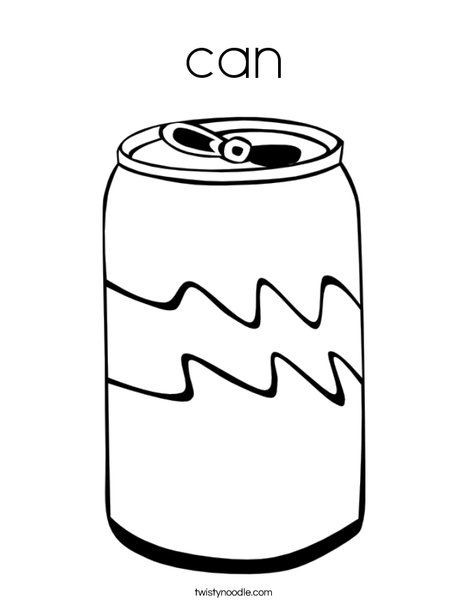 468x605 Soda Can Coloring Page