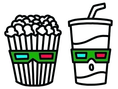 400x300 drawing of popcorn create a popcorn box popcorn drawing easy