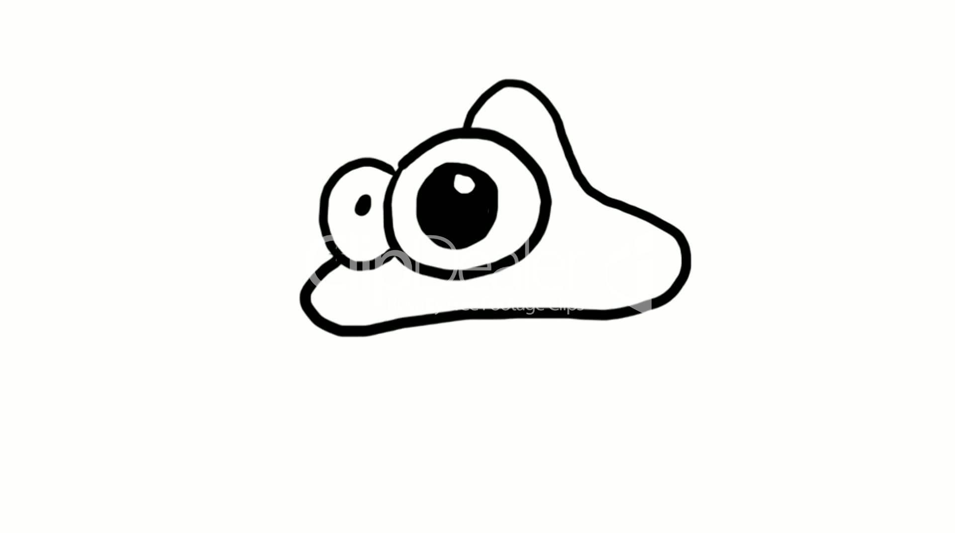 1920x1080 Stick Figure Of Octopus,squid,children Painting,hand Drawing Video