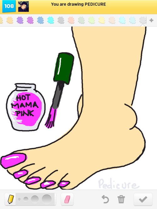 500x667 Pedicure Drawings