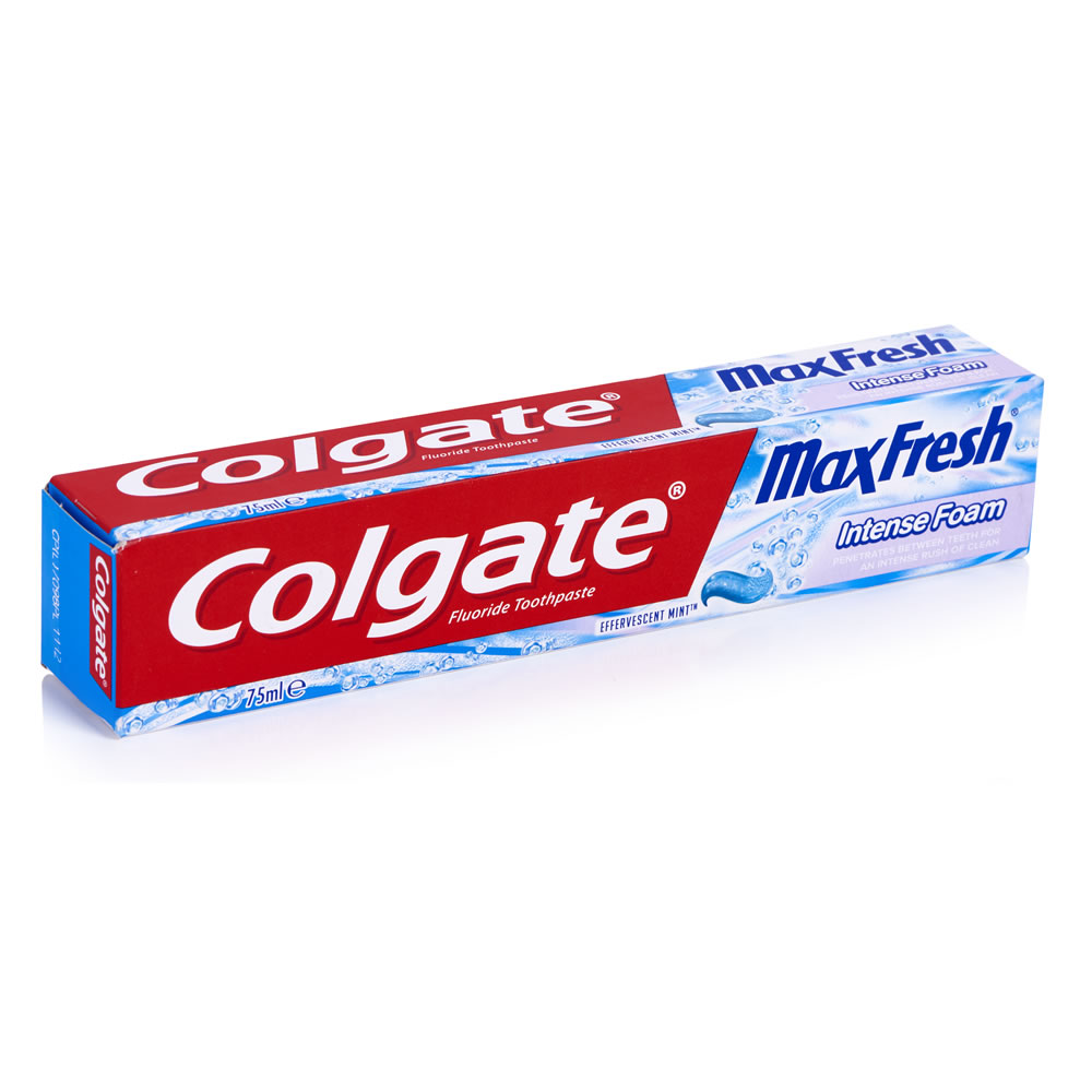 1000x1000 Colgate Max Fresh Intense Foam Toothpaste Wilko