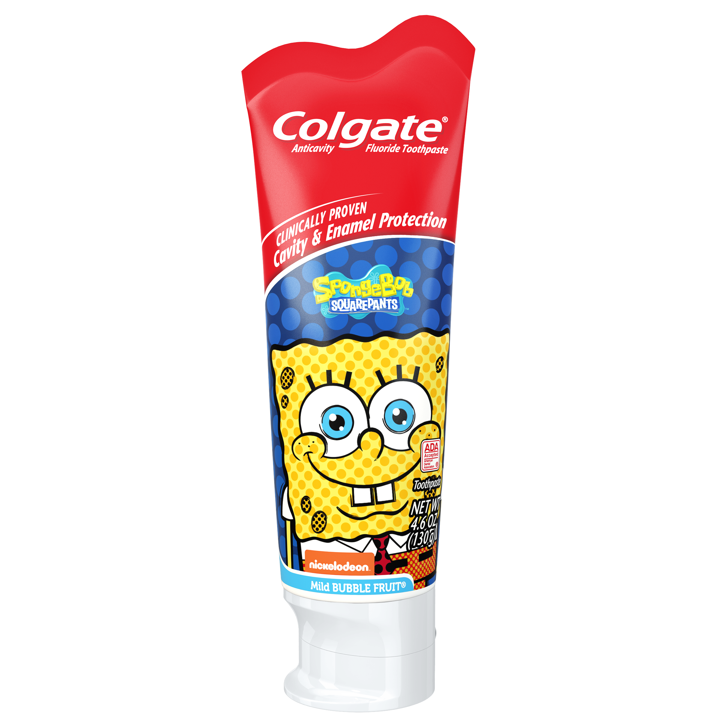 2500x2500 Colgate Spongebob Squarepants Fluoride Toothpaste Mild Bubble