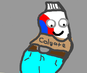 300x250 Toothpaste Wearing Pants
