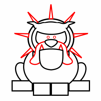 350x350 Drawing A Cartoon Bulldog