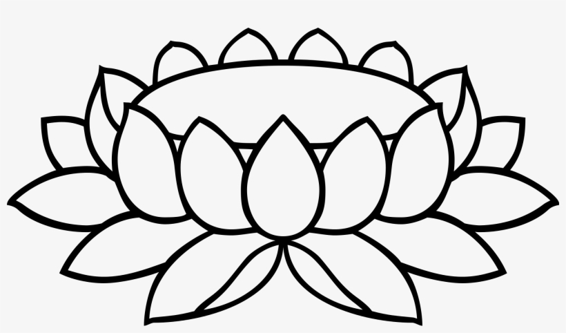 820x482 Stock Collection Of Free Drawing Clipart Lotus
