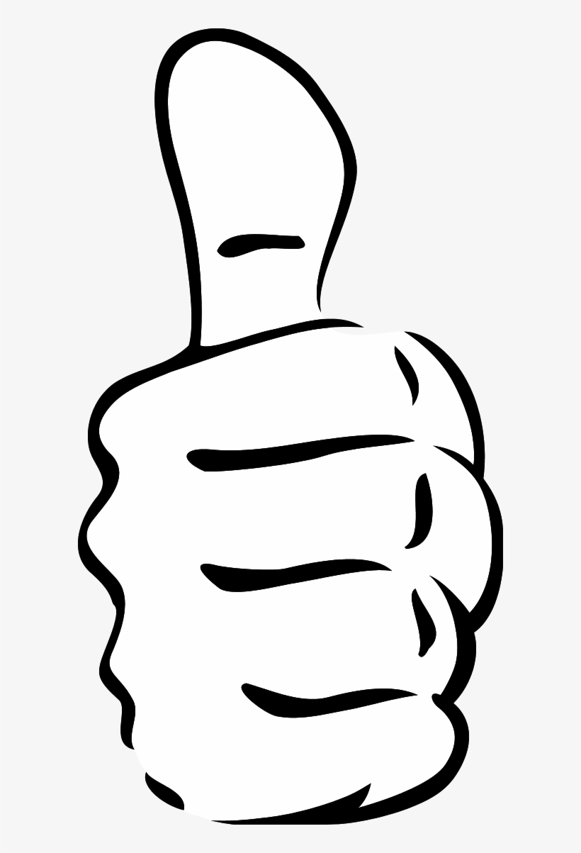 820x1203 Collection Of Thumbs Up Drawing Png