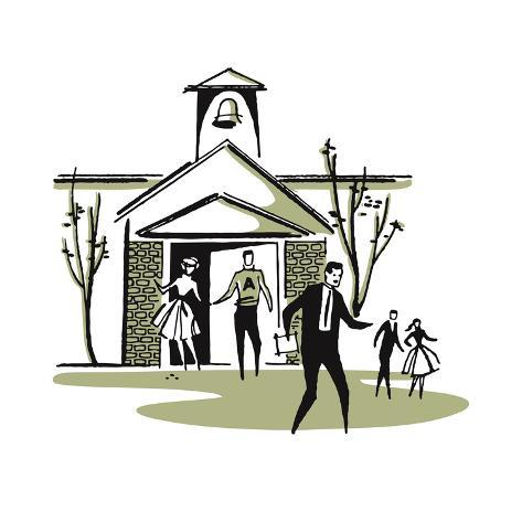 473x473 Building On College Campus And Students Prints