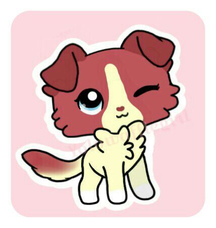 428x453 Lps Collie Drawing