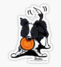 210x230 Border Collie Drawing Stickers Redbubble