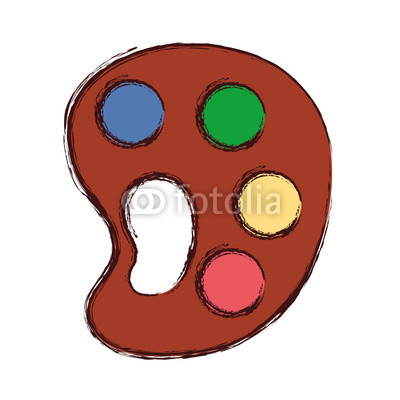 400x400 Palette Color Artistic Supply Drawn Buy Photos Ap Images
