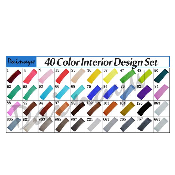 600x600 Colors Pen Markers Set Dual Head Sketch Drawing Art Supplies