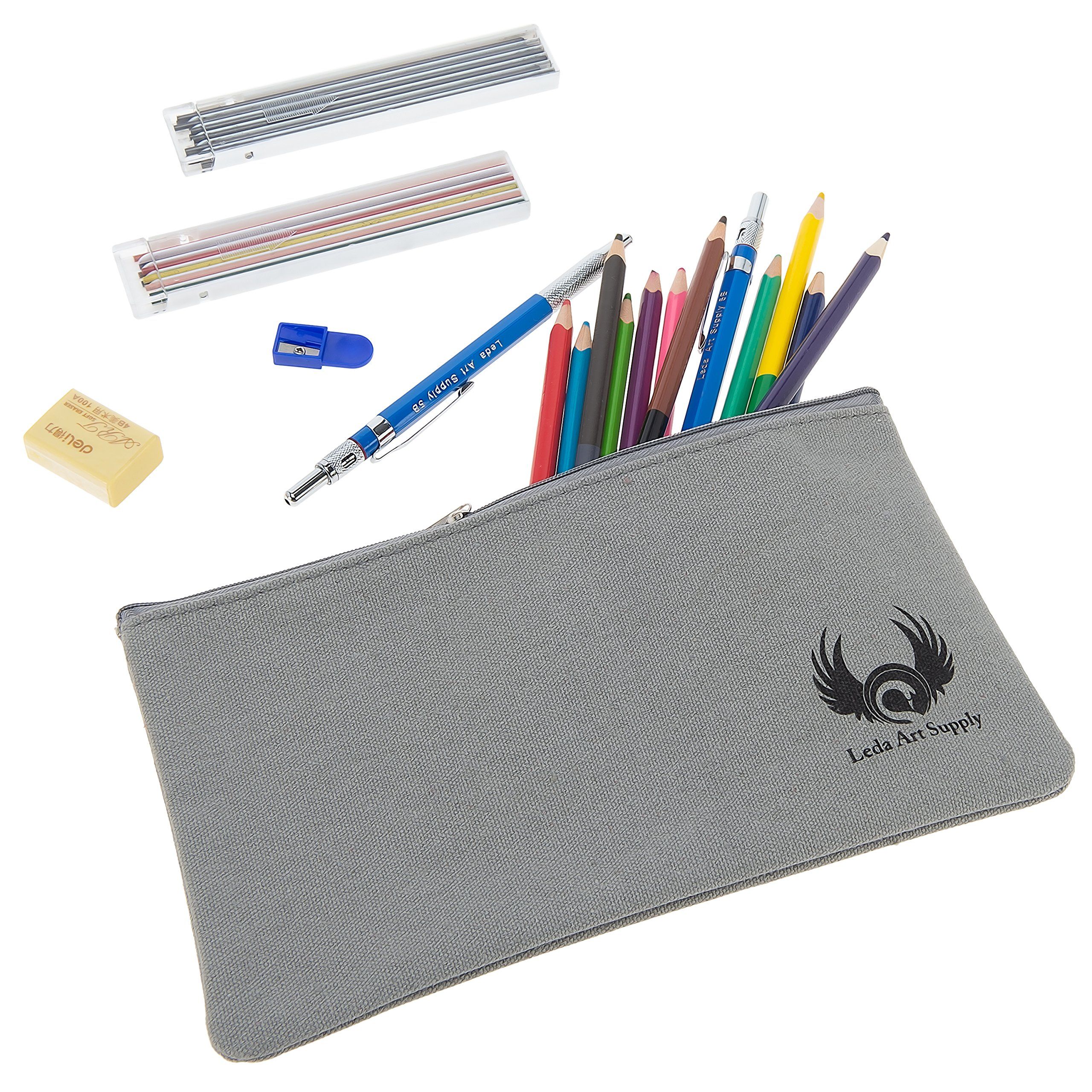 2560x2560 Leda Canvas Pencil Bag