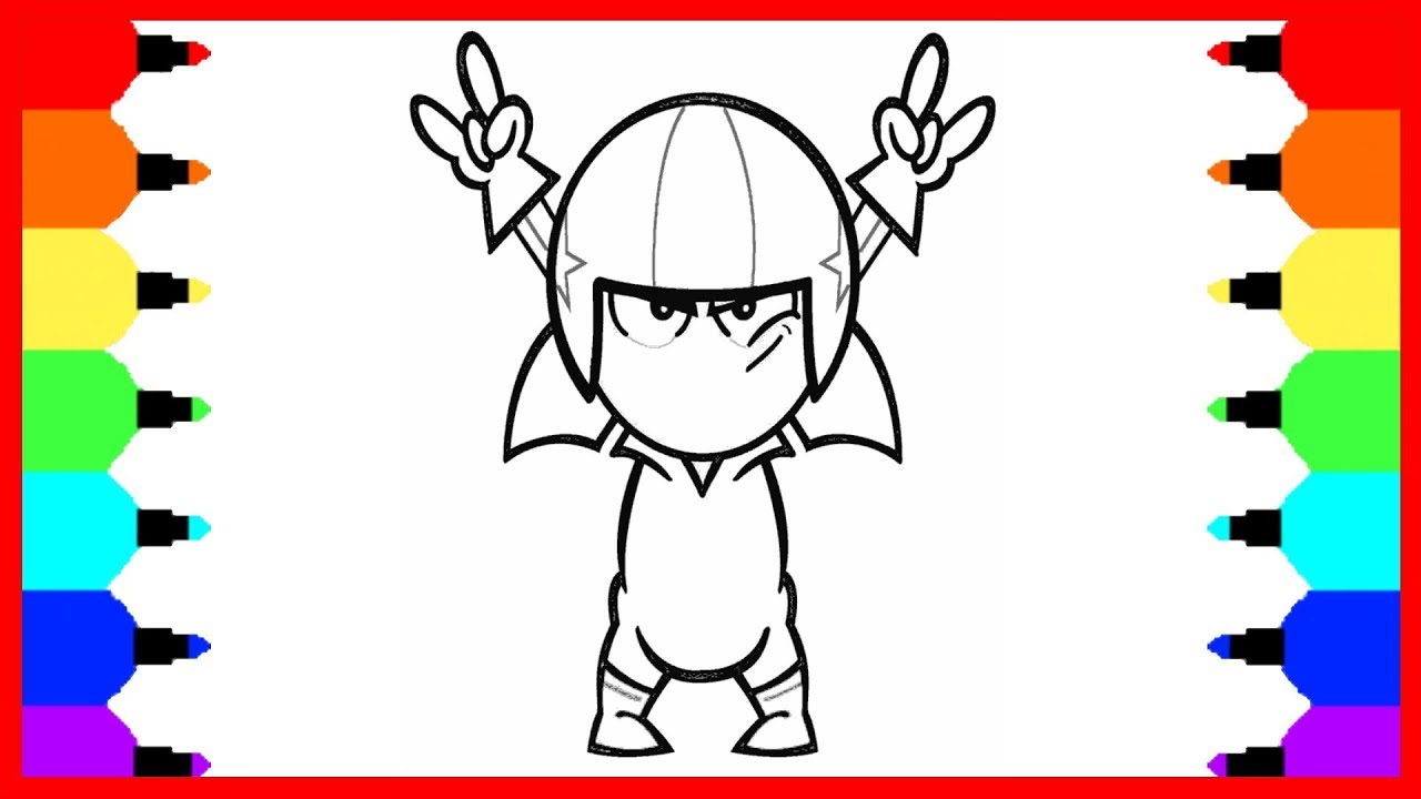 1280x720 How To Draw Kick Buttowski With Colored Markers Drawings