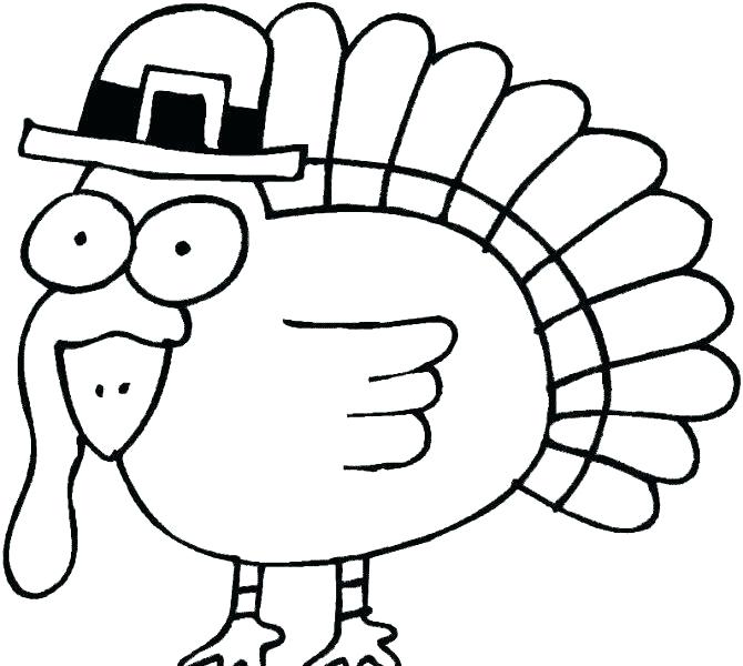 670x600 Cute Things To Color Turkey Coloring Cute Colors To Dye Your Hair