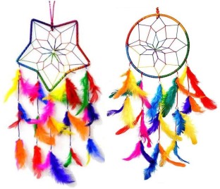 312x268 varanasi enterprises moon dream catcher wall hanging soft blue