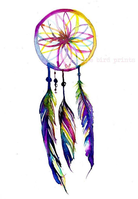 570x821 Cool Dream Catcher Drawings With Color