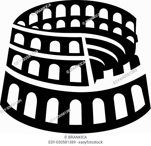 487x470 drawing colosseum stock photos and images age fotostock