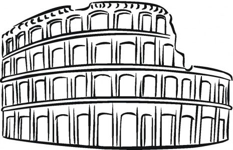 465x301 colosseum travel free printable coloring pages, easy coloring