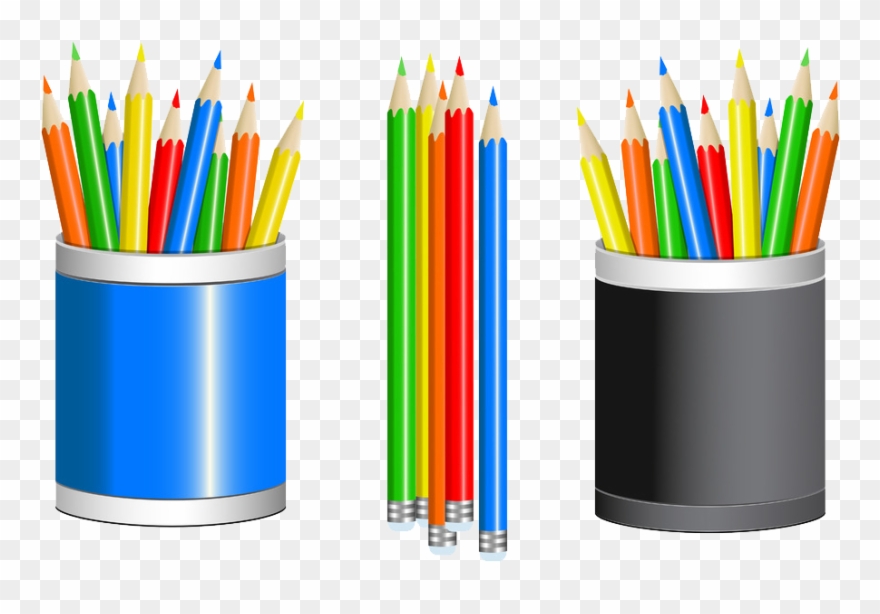 880x614 Drawing Clipart Colour Pencil