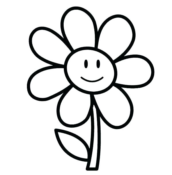 600x613 Flower Drawings Easy Flower Drawings Easy Designs Step