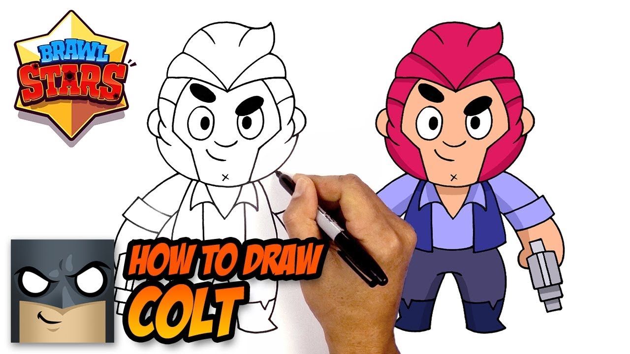1280x720 How To Draw Brawl Stars Colt Step