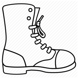 Combat Boots Drawing | Free download on ClipArtMag