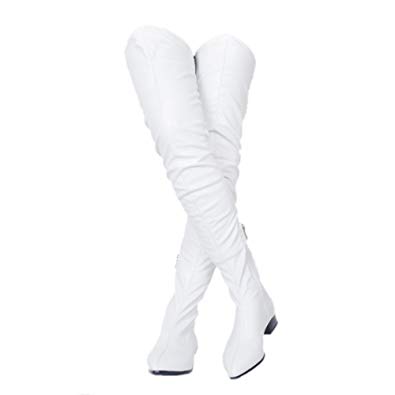 395x395 Kiwicedar Knee High Gladiator Boots For Women